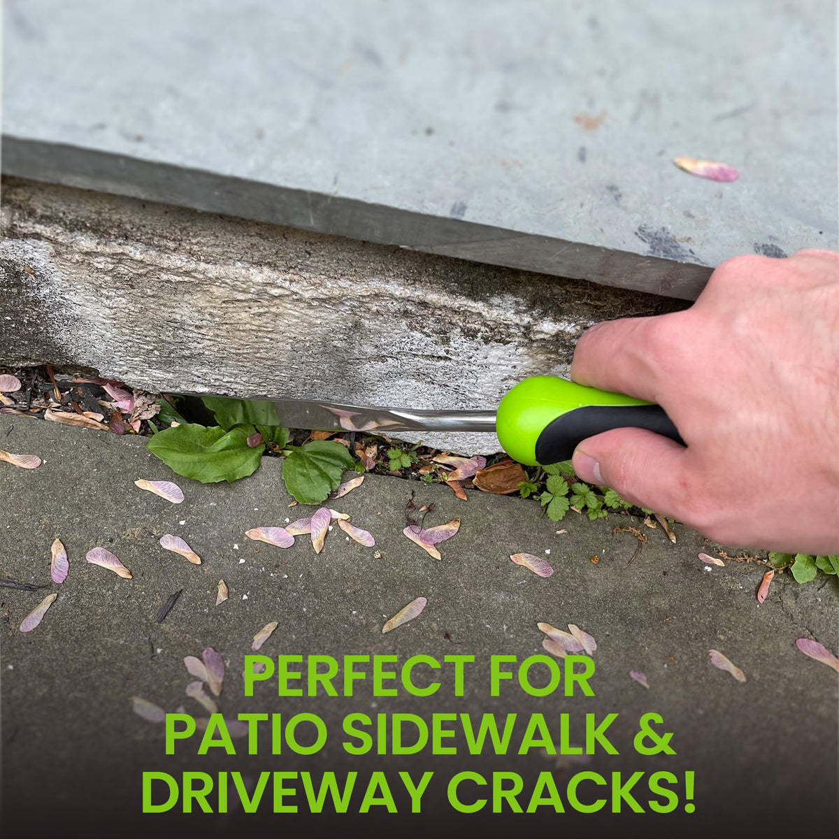 Garden Guru stainless steel weed puller performs strong rust-resistant removal.