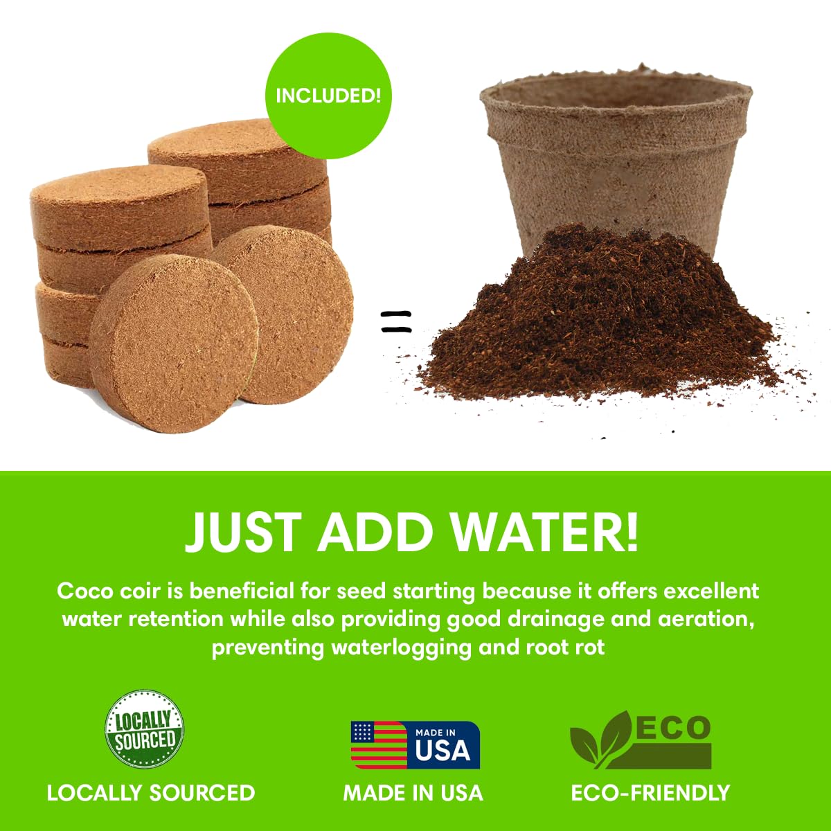 Garden Haven seedling starter kit packaging and setup