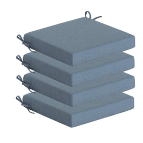 Garden lucky Sunbrella chair cushions on outdoor chair for durable weather-ready seating