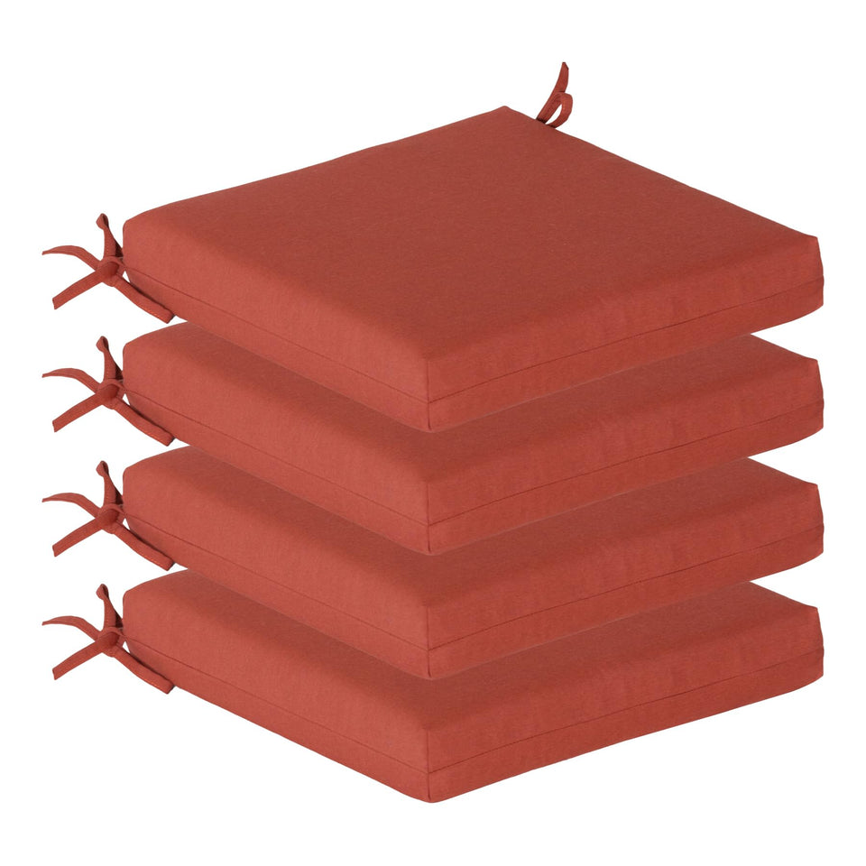 Garden lucky Sunbrella cushions 20x20 square provide comfortable deep-seat support outdoors.