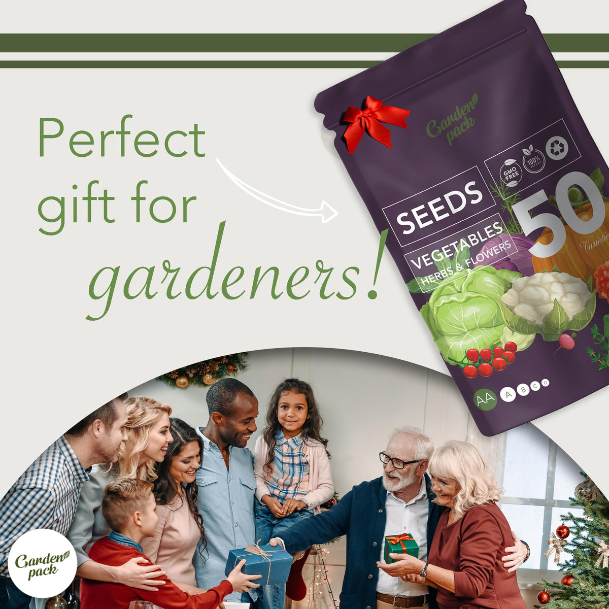 Garden Pack 50-variety collection supports seasonal planting and experimentation