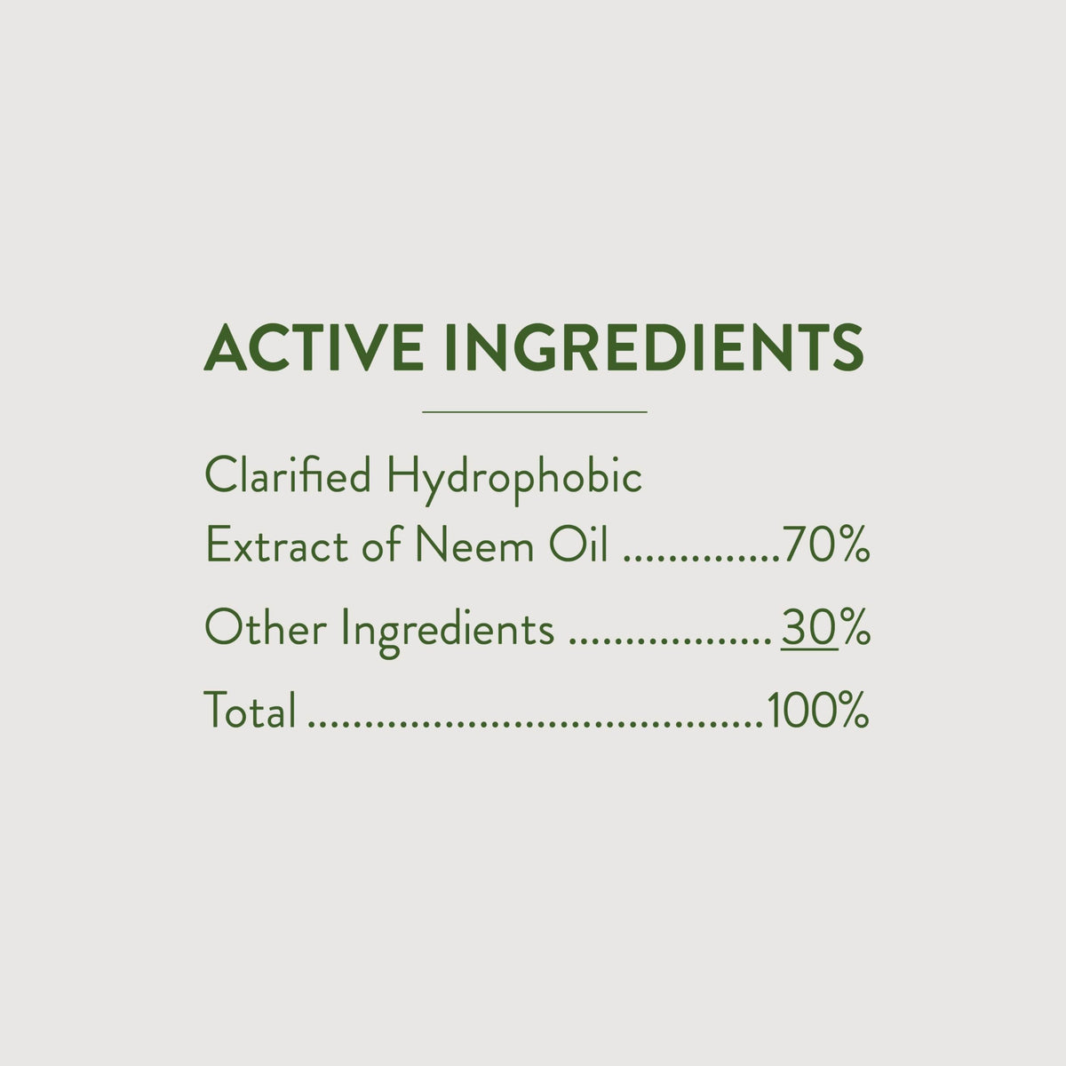 Garden Safe Neem Oil Extract label with usage directions for safe application