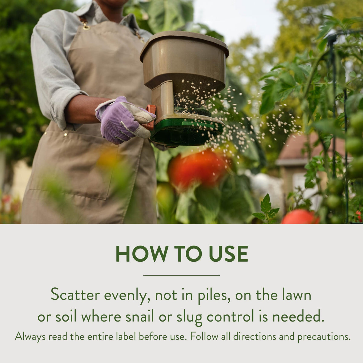 Garden Safe compatible with organic gardening and listed for safe use.