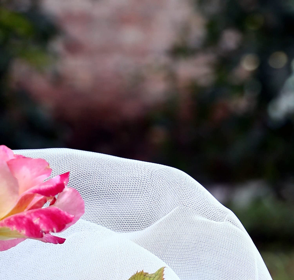 Durable bug barrier netting from Garden Tailor with strong edge integrity