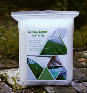 Garden Tailor easy-installation netting clamps onto hoops and frames