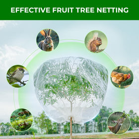 Garden Tailor pest barrier protects berries, tomatoes, and fruit crops