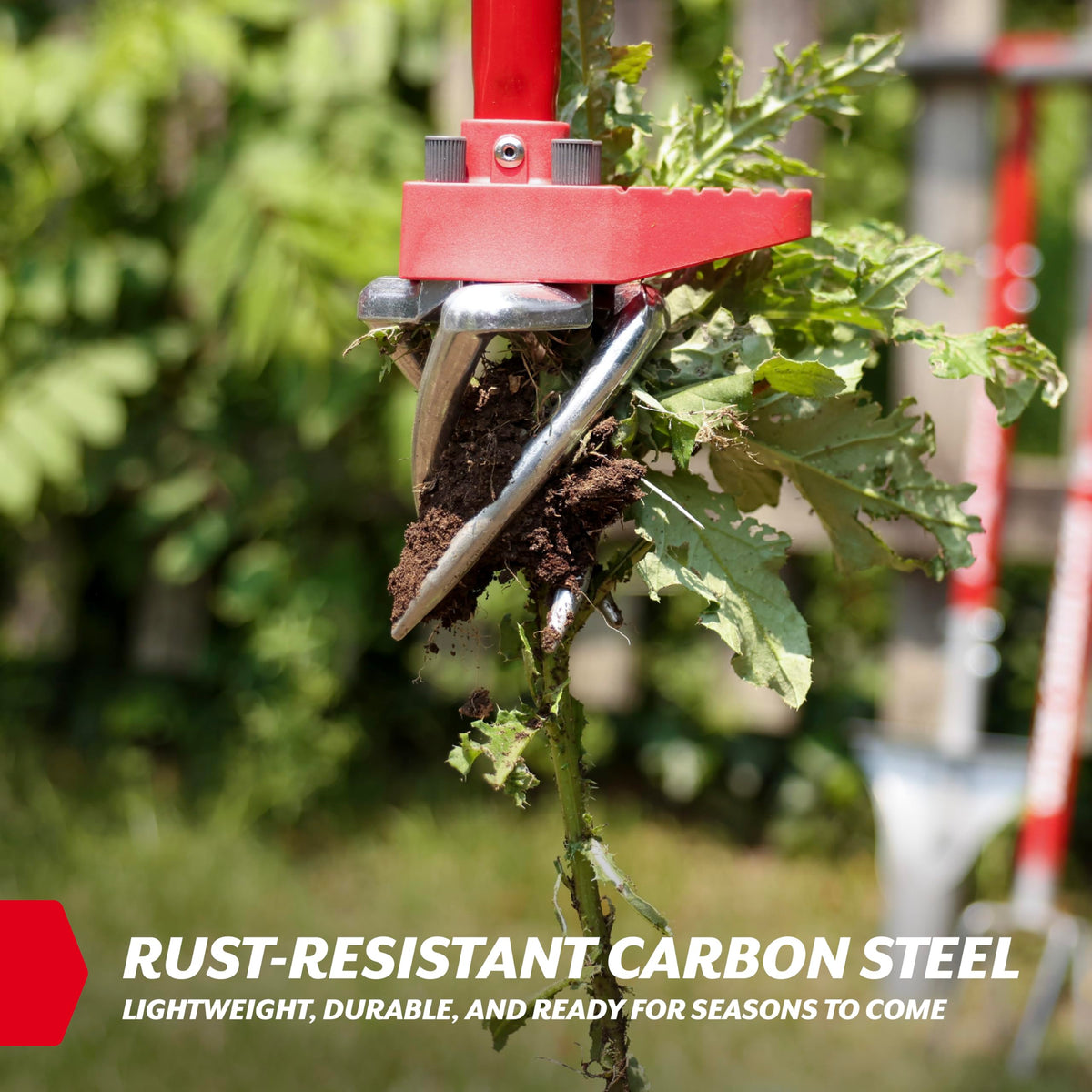 Garden Weasel Claw Pro enables aeration in damp soil for bed prep