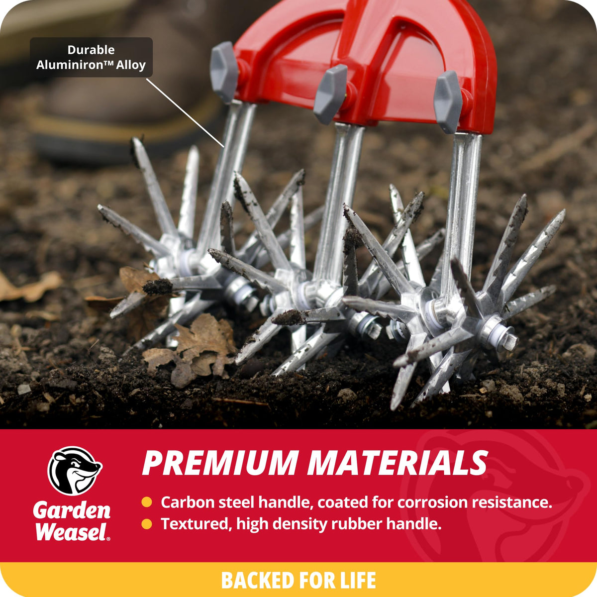 Garden Weasel durable tool built for seasons of garden tasks.