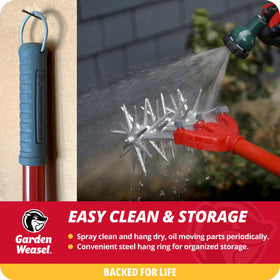 Garden Weasel lifetime guarantee reflects confidence in quality and support.
