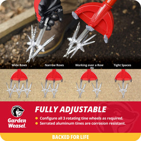 Garden Weasel USA-made craftsmanship supports durable garden performance.
