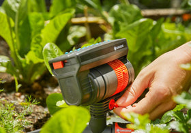 Gardena ZoomMaxx integrated fine-mesh filter protects against sand and debris