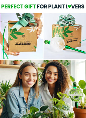 Gardenbro gift-ready packaging includes soil stick