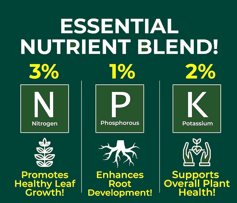 Gardenera liquid fertilizer being mixed for balanced indoor plant nutrition