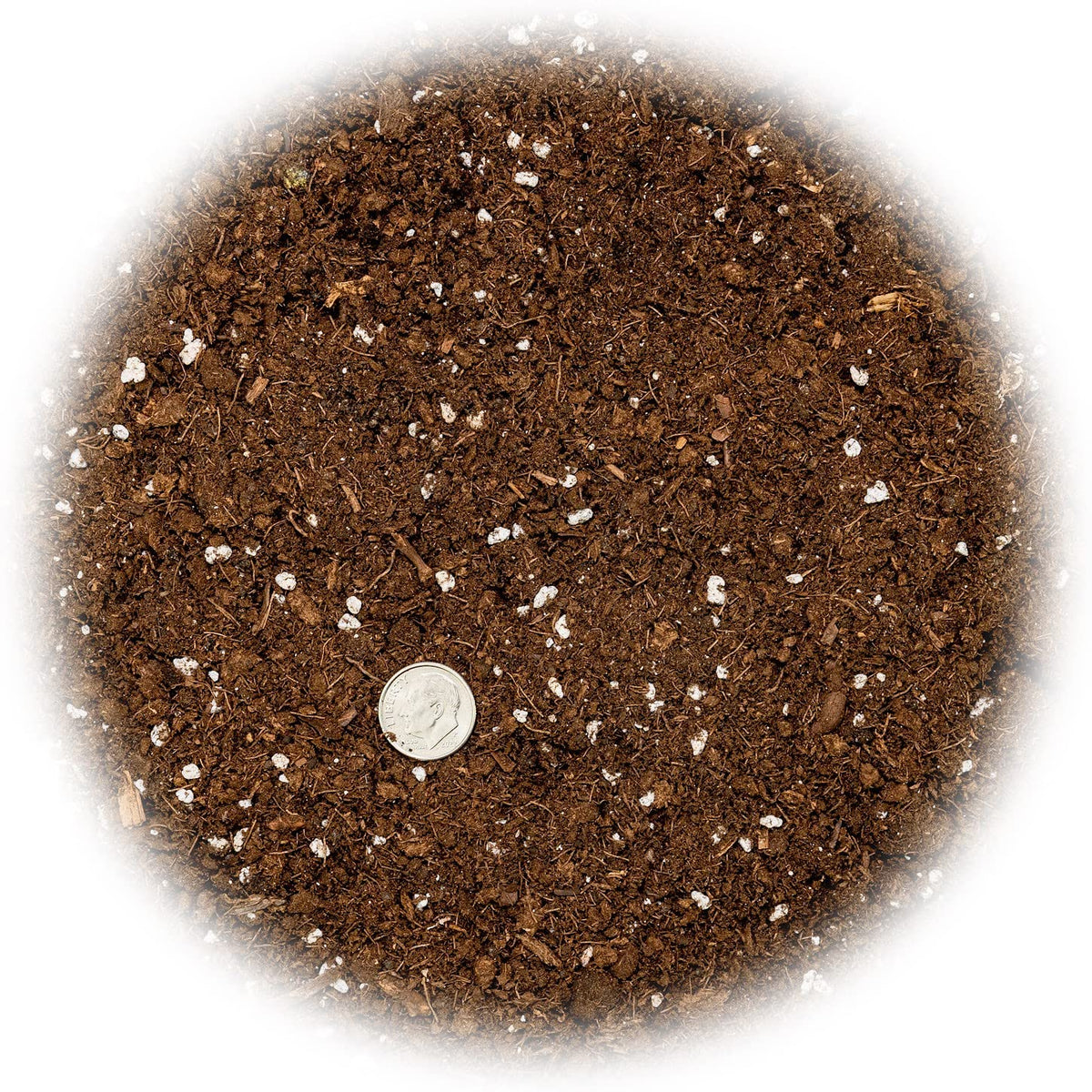 Gardenera Money Tree Soil Mix bag open, ready-to-use for repotting or planting