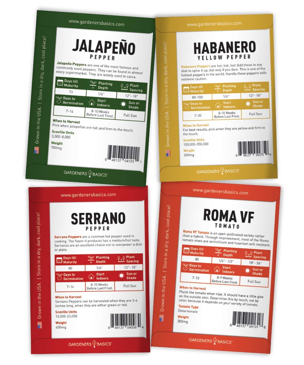 Gardeners Basics Cilantro seed for fresh herbs to brighten salsas and pico de gallo.