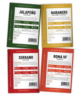 Gardeners Basics Cilantro seed for fresh herbs to brighten salsas and pico de gallo.