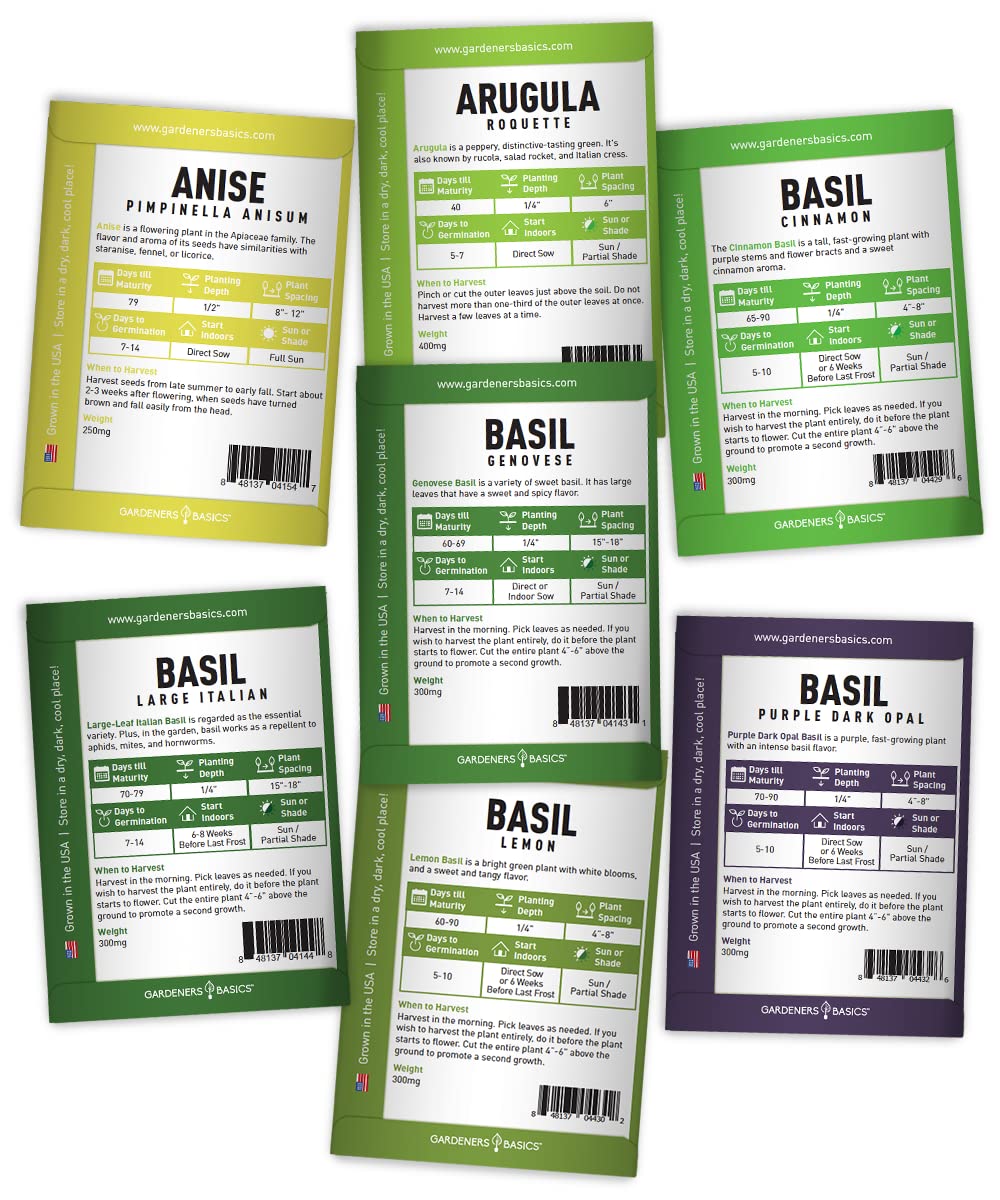 Gardeners Basics herbal tea garden setup with chamomile and mint for blends