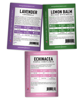 Gardeners Basics tea seeds close-up, showing variety for indoors or outdoors cultivation.