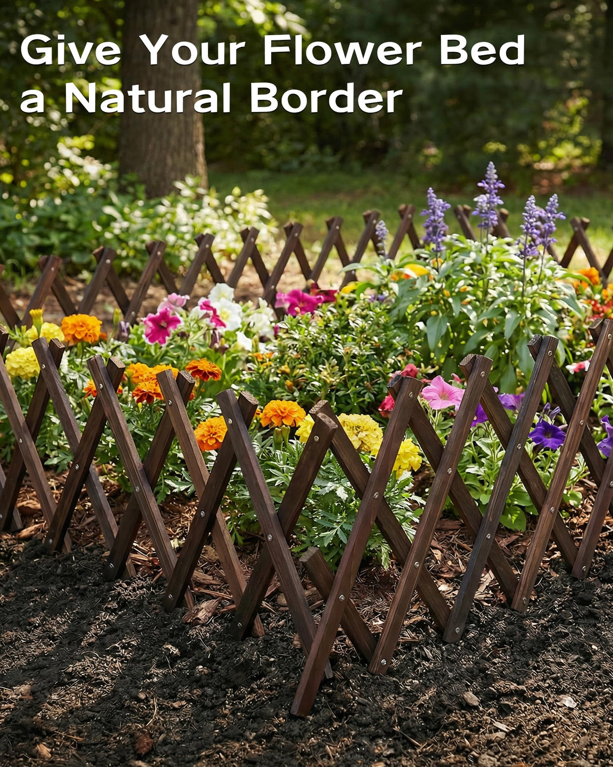 GardenFlow Preassembled Expandable Trellis ready for quick indoor installation