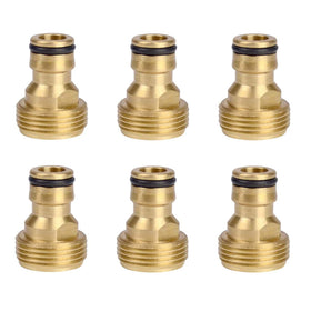 Gardeningwill brass nozzle with quick-connect in durable irrigation setups