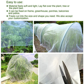 Gardeningwill UV resistant netting offers durable, long lasting garden protection.