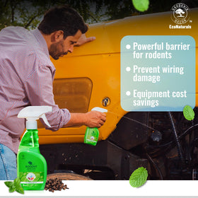 GARDENIX DECOR Peppermint Spray treats indoor and outdoor corners and storage areas.