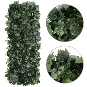 Garden Land ivy panel installation shows quick, tool-free setup with zip ties