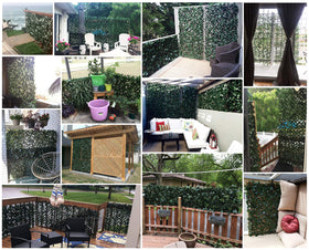 Garden Land outdoor ivy screen decor offers UV-stable leaves for sun resistance