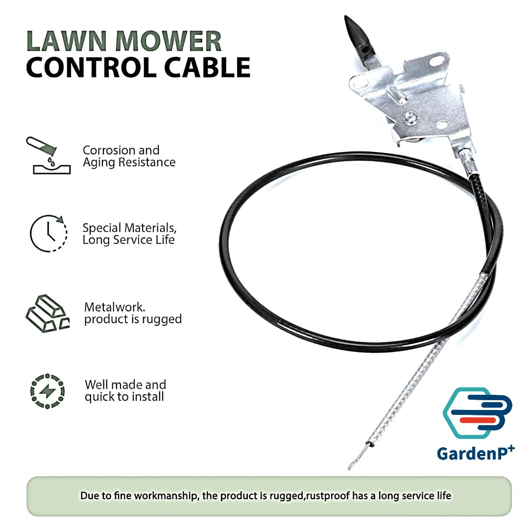 GardenP+ installation guide excerpt shows simple cable routing.