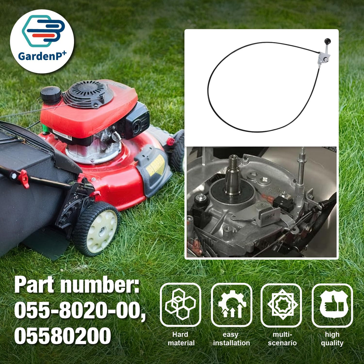 GardenP+ 1-month warranty for peace of mind