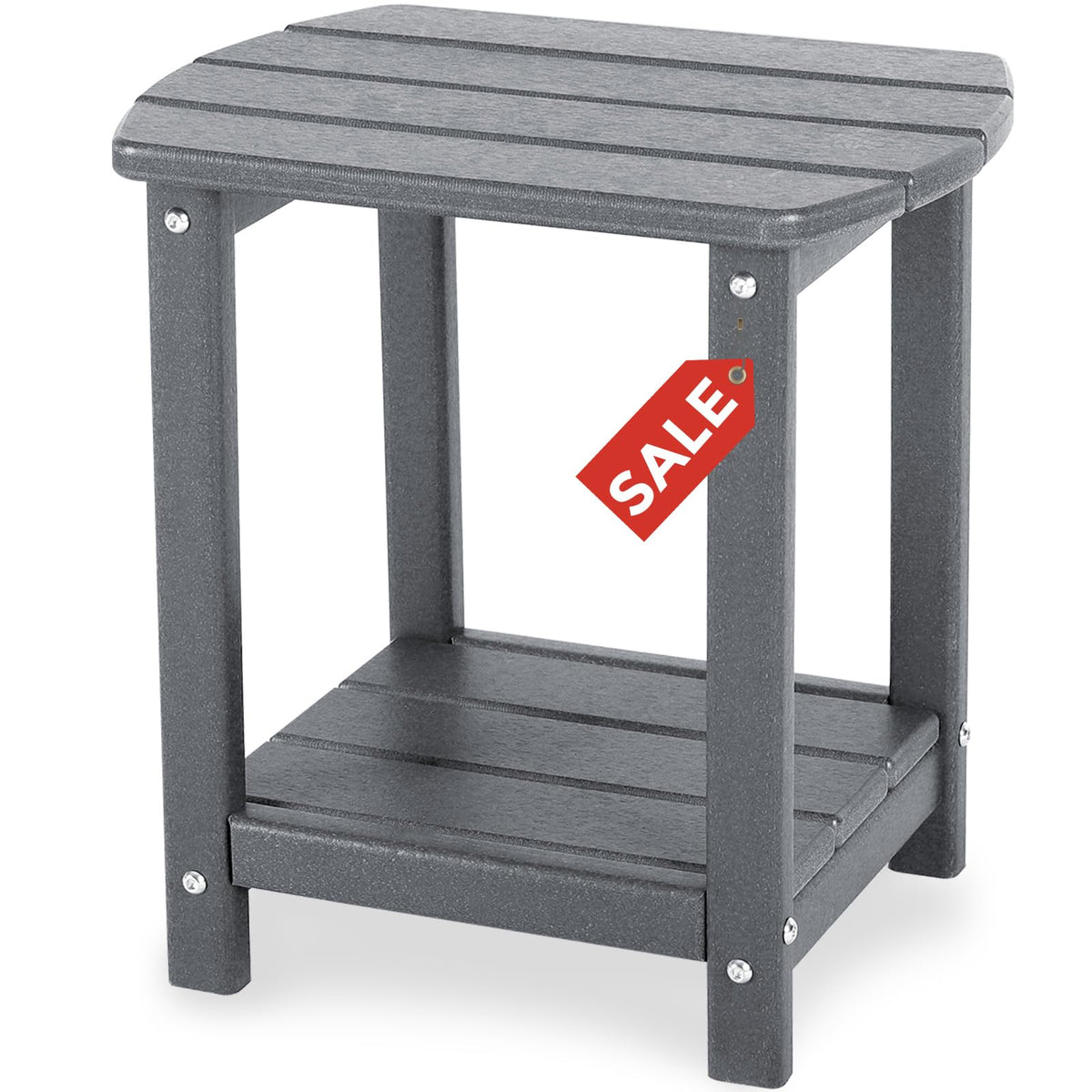 GardenStar Adirondack Side Table: easy assembly for quick outdoor setup