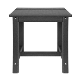 Gardenstar Adirondack Square Side Table color durability for long-lasting outdoor use.