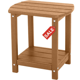 GardenStar Adirondack square side table assembly guide for quick setup.
