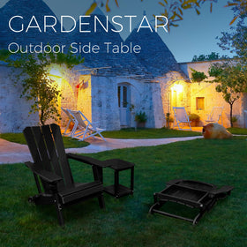 Gardenstar easy assembly with included hardware and clear directions.