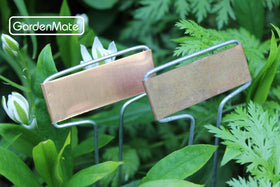 GardenMate weatherproof plant labels work with permanent markers for lasting marks.