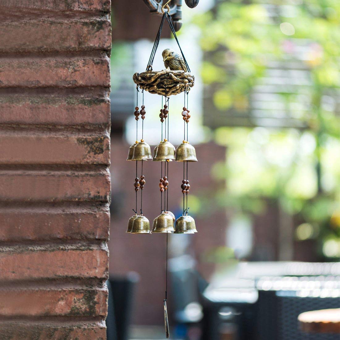 Gardenvy 25-inch chime length fits many outdoor spaces
