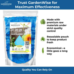 Gardenwise easy dosage guidance for safe home use.