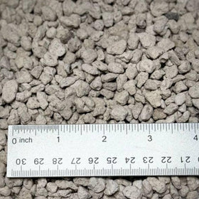 Close-up of GardenWise pumice shows porous texture ideal for drainage.