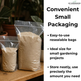 GardenWise indoor display sand blends safely with houseplants and decorative pots.