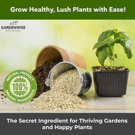 Gardenwise Organic Fine Vermiculite aids seed germination with light, fluffy texture that drains yet retains moisture.