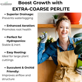 GARDENWISE Perlite is a USA-made bulk pack for reliable soil amendments.