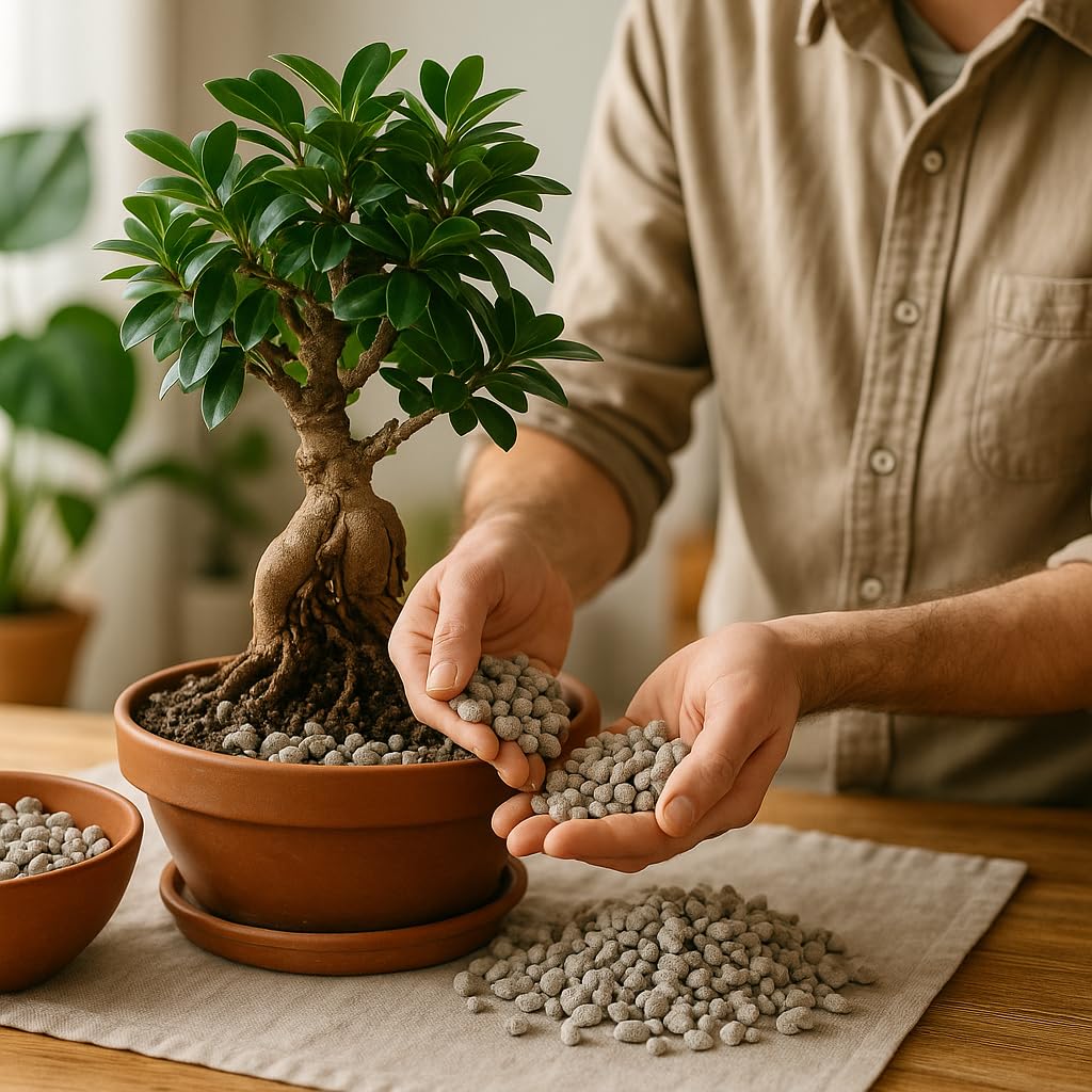 GardenWise pumice in soil mix enhances drainage and aeration for healthy roots.