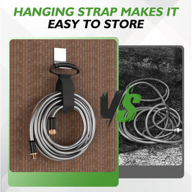 GARDENWORK easy roll design stores neatly after each outdoor task.