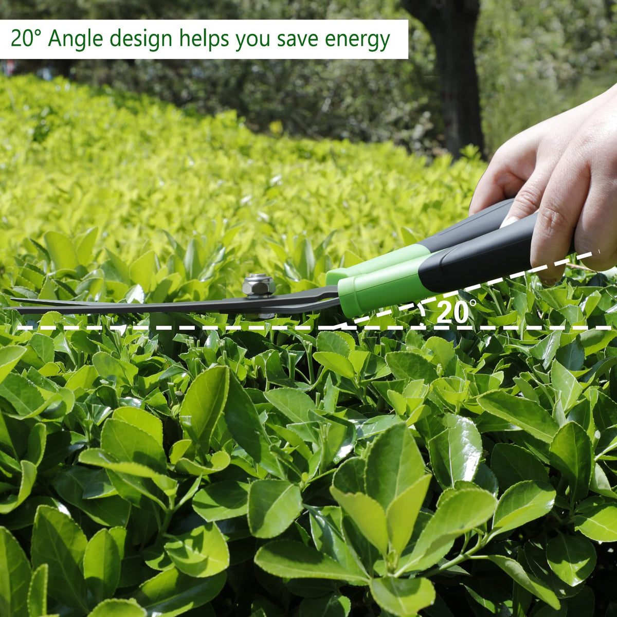 Gardenwork lightweight design reduces hand fatigue during trimming.