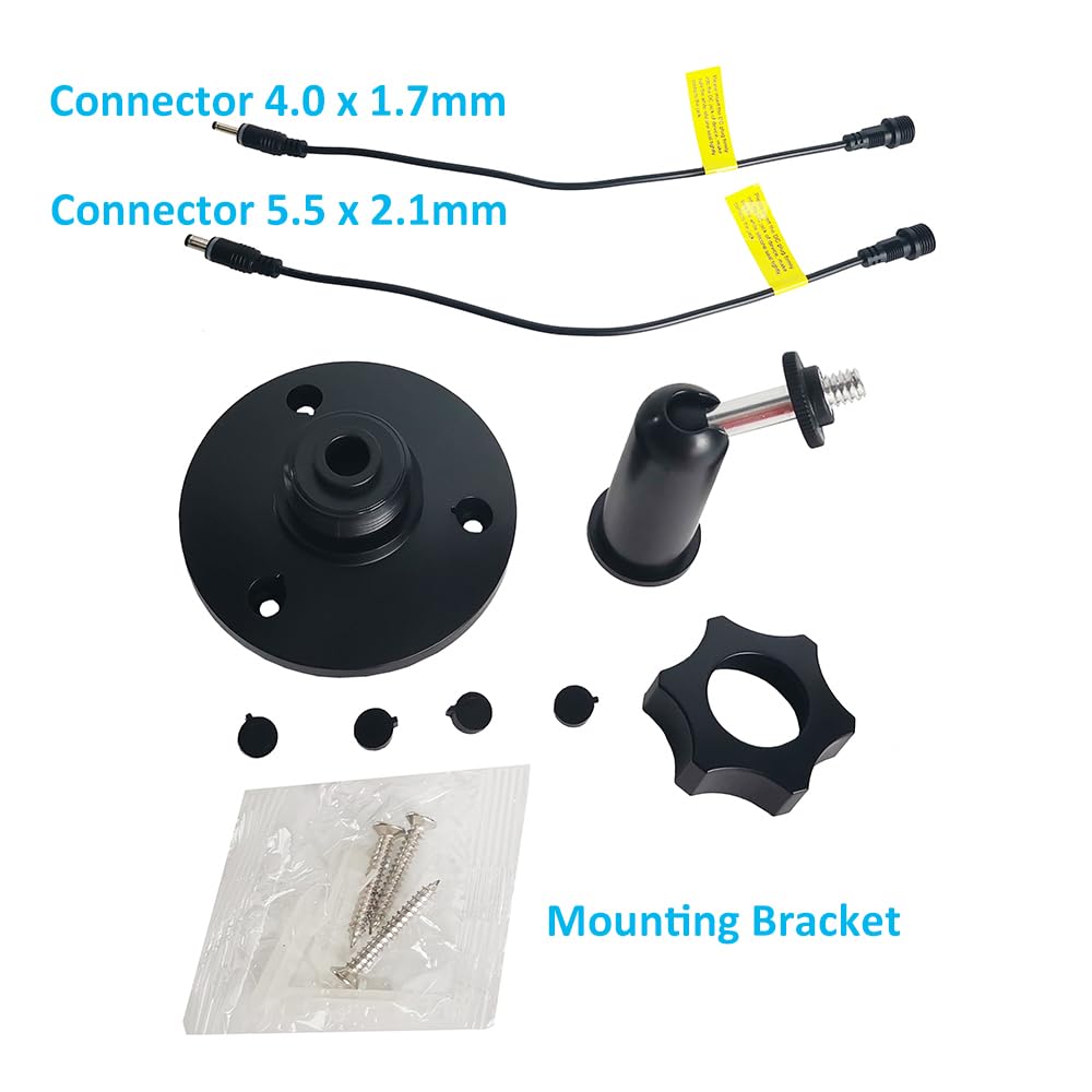 Compact dimensions 6.22 x 5.28 x 0.59 inches fit tight mounting spaces.