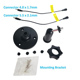 Compact dimensions 6.22 x 5.28 x 0.59 inches fit tight mounting spaces.