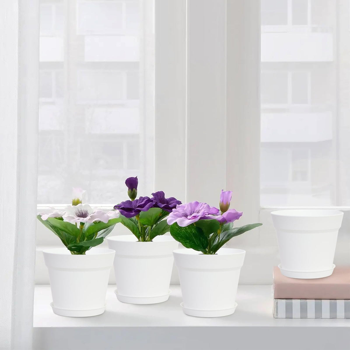 GARDIFE 20-pack indoor planters ideal for repotting large houseplants