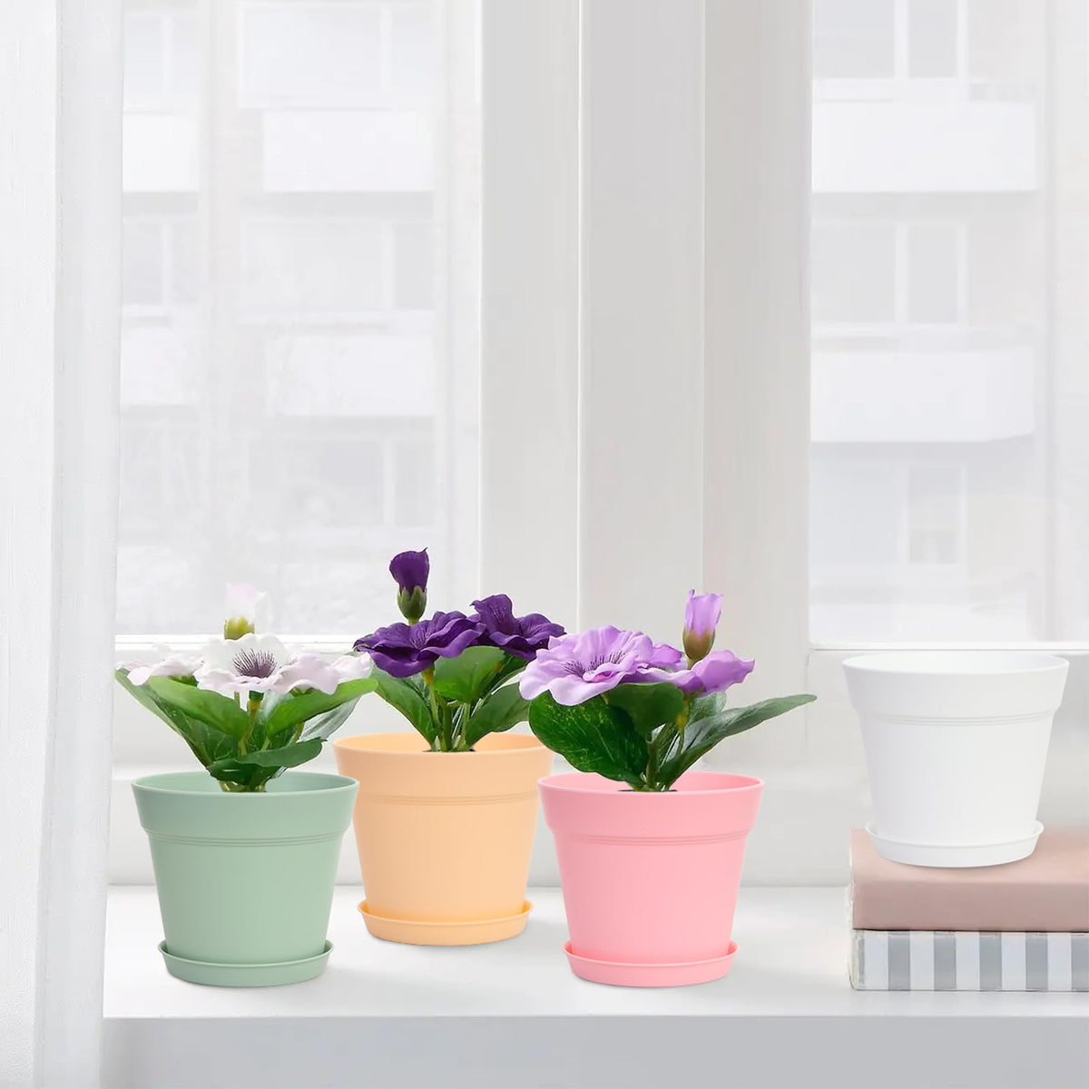 GARDIFE drainage-hole pots promote healthier roots in indoor plants.