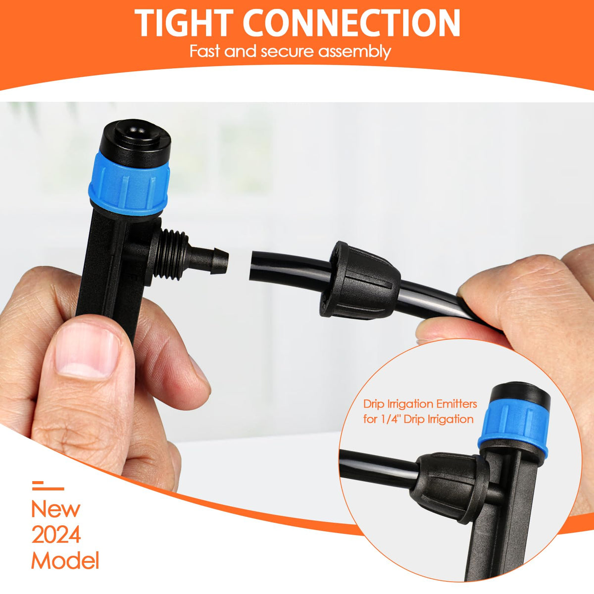 Gardrip adjustable flow-cap lets you dial the water rate