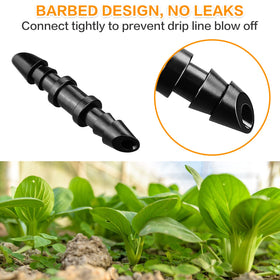 Gardrip durable high-impact plastic construction for long-lasting fittings.